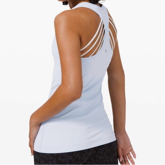 Lululemon Cool Racerback II - very light blue - Picture 2 of 6